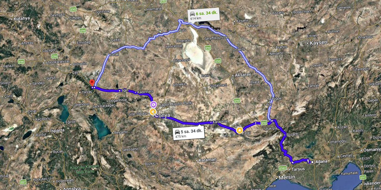 Adana'dan Konya'ya bunu yapmak için gelmişler