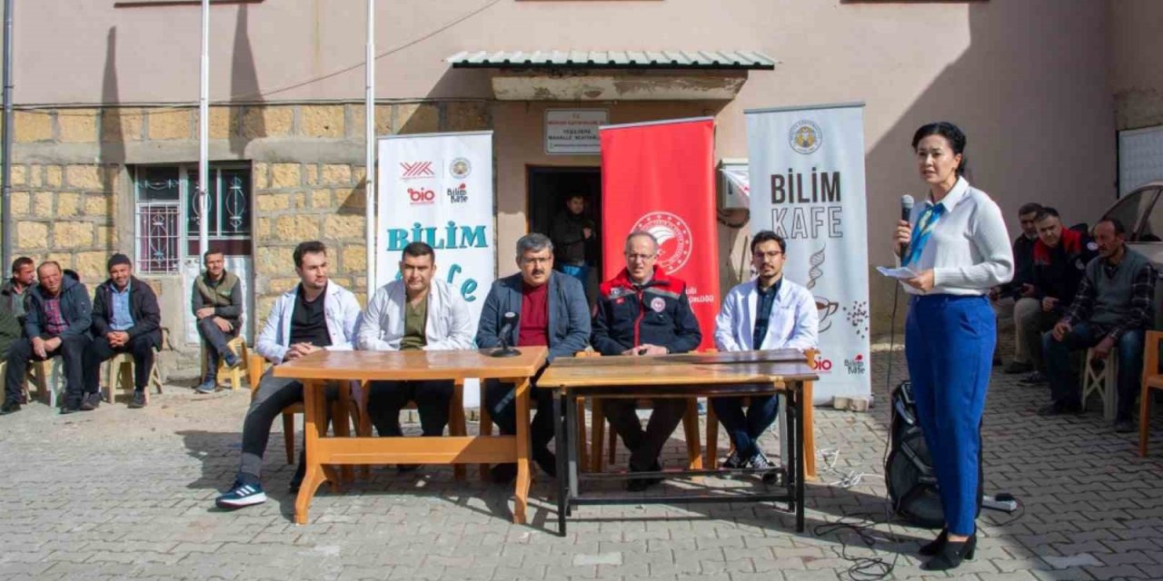 Bilim Kafe Meram’da: Sağlık ve Tarım Anlatıldı