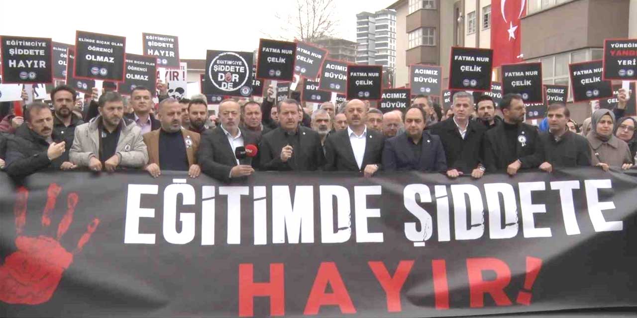 Fatma Nur Çelik İçin Nöbet! Eğitimciler Ayağa Kalktı