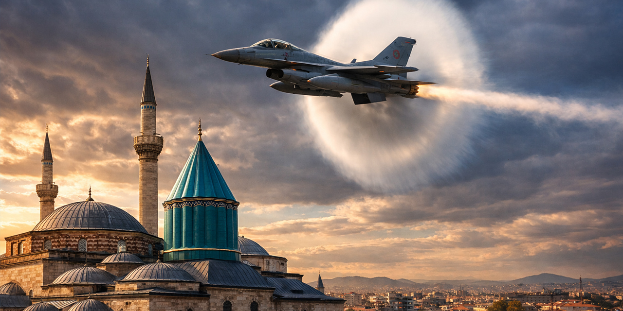 Konya bu sese alışmak zorunda! Patlamalar devam edecek