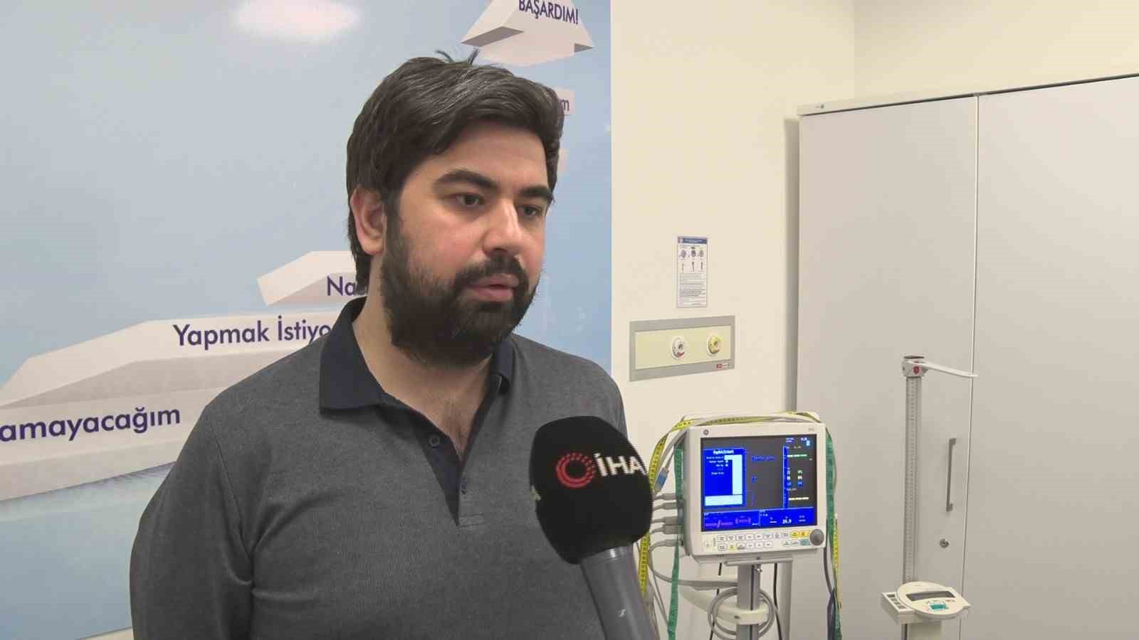 Bilkent Şehir Hastanesi'nde ideal kilosuna kavuştu