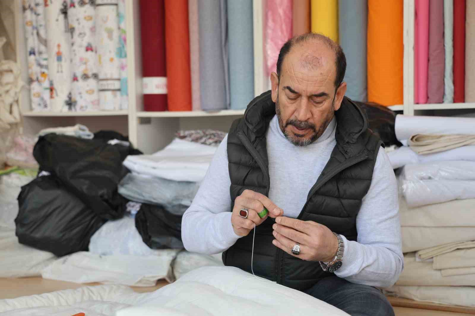 Kış uzadı Kırşehir'de yorgan mesaisi var