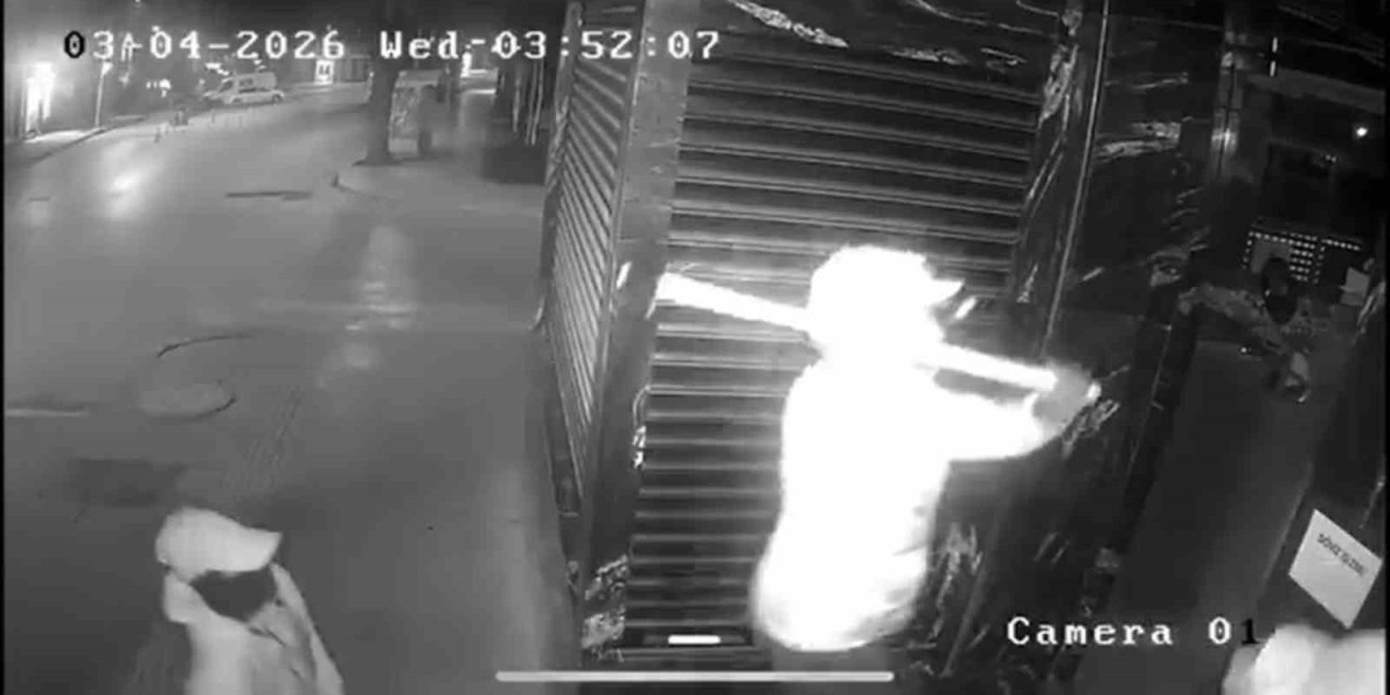 30 saniyelik kuyumcu soygununun görüntüleri ortaya çıktı