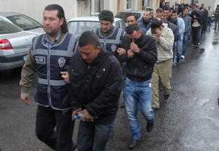 Hırsızlık çetesine darbe