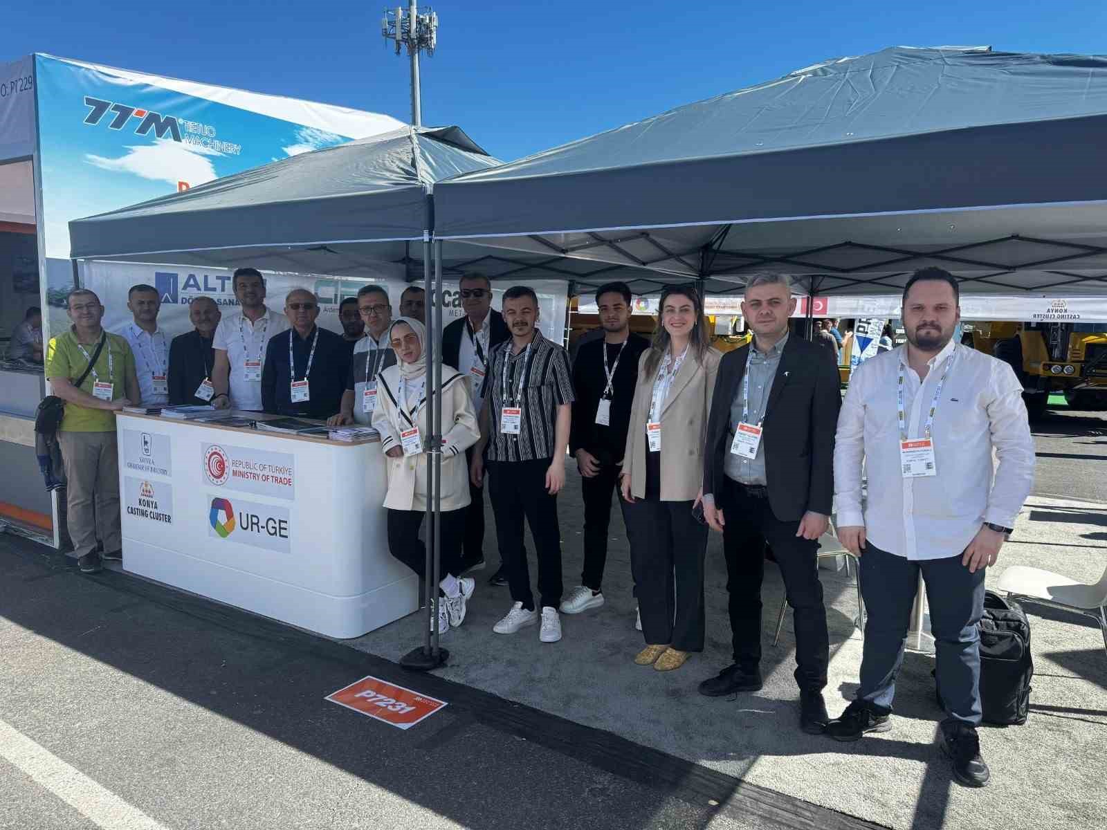 Konyalı dökümcüler Amerika kıtasına ürünleriyle ayak bastı