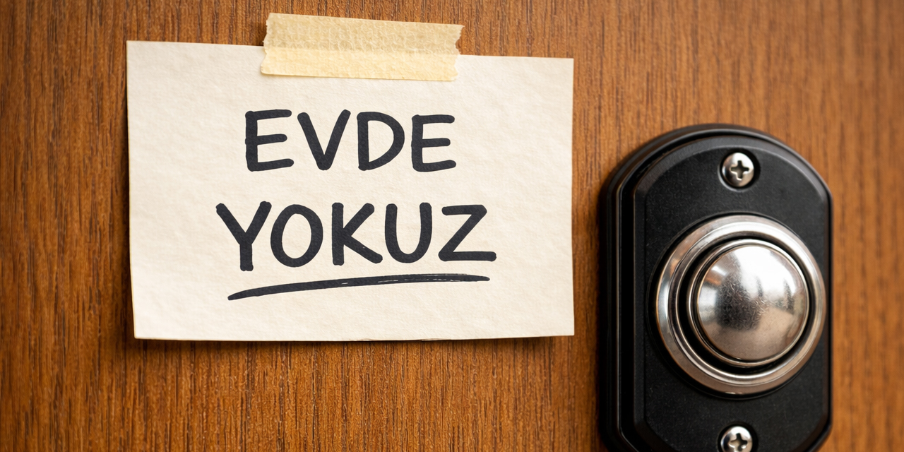 Bayramda evde yokuz! Rezervasyonlar doldu