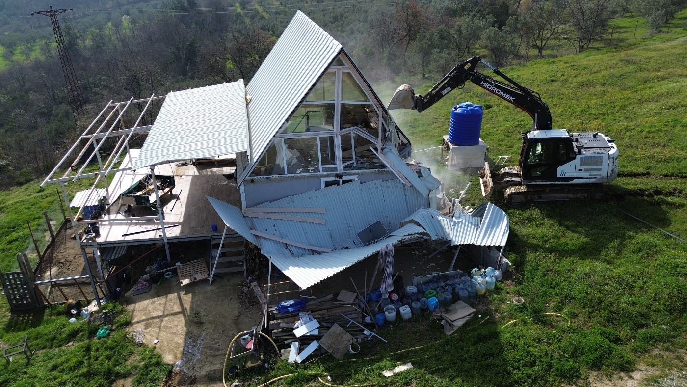 Bursa'da yıkım sürüyor!