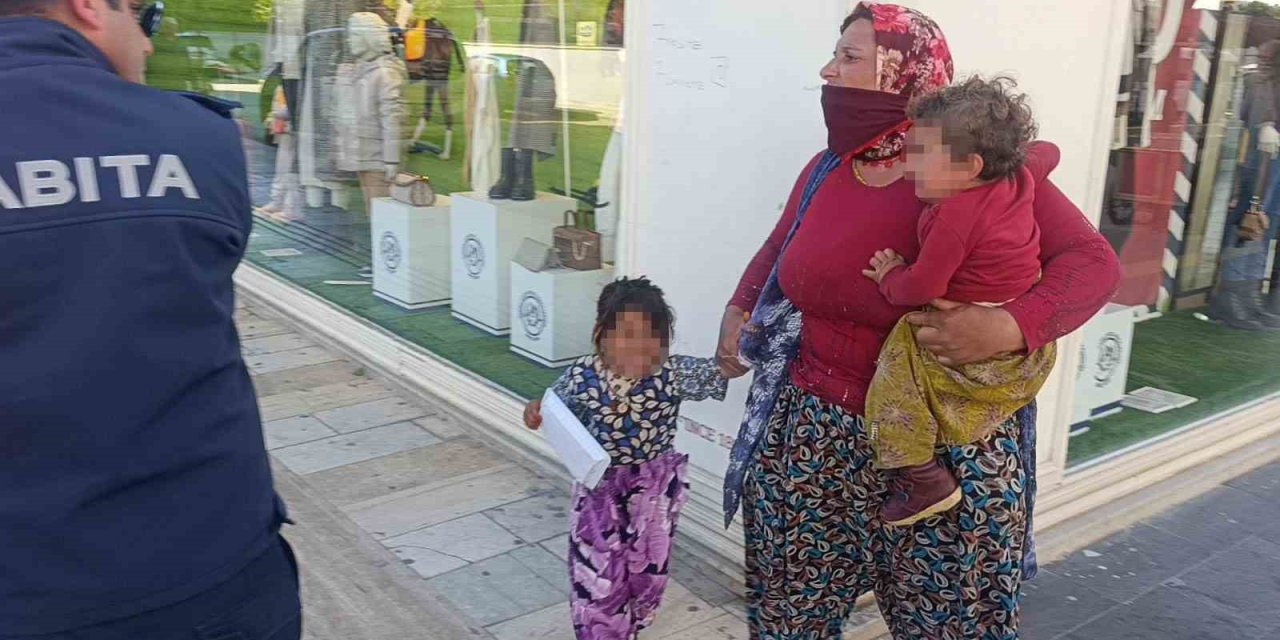 Zabıtalara Direnen Dilenci Kadın “Taciz Ediyorlar” Diye Bağırdı