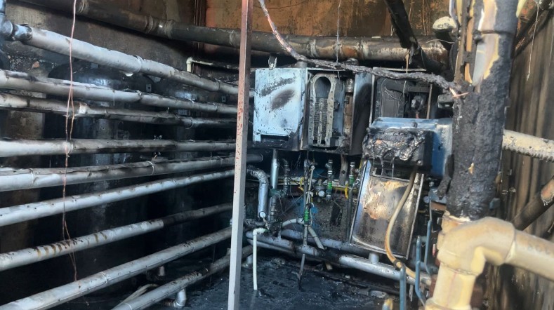 Konaklı'da otel yangını! Yeni açılmıştı