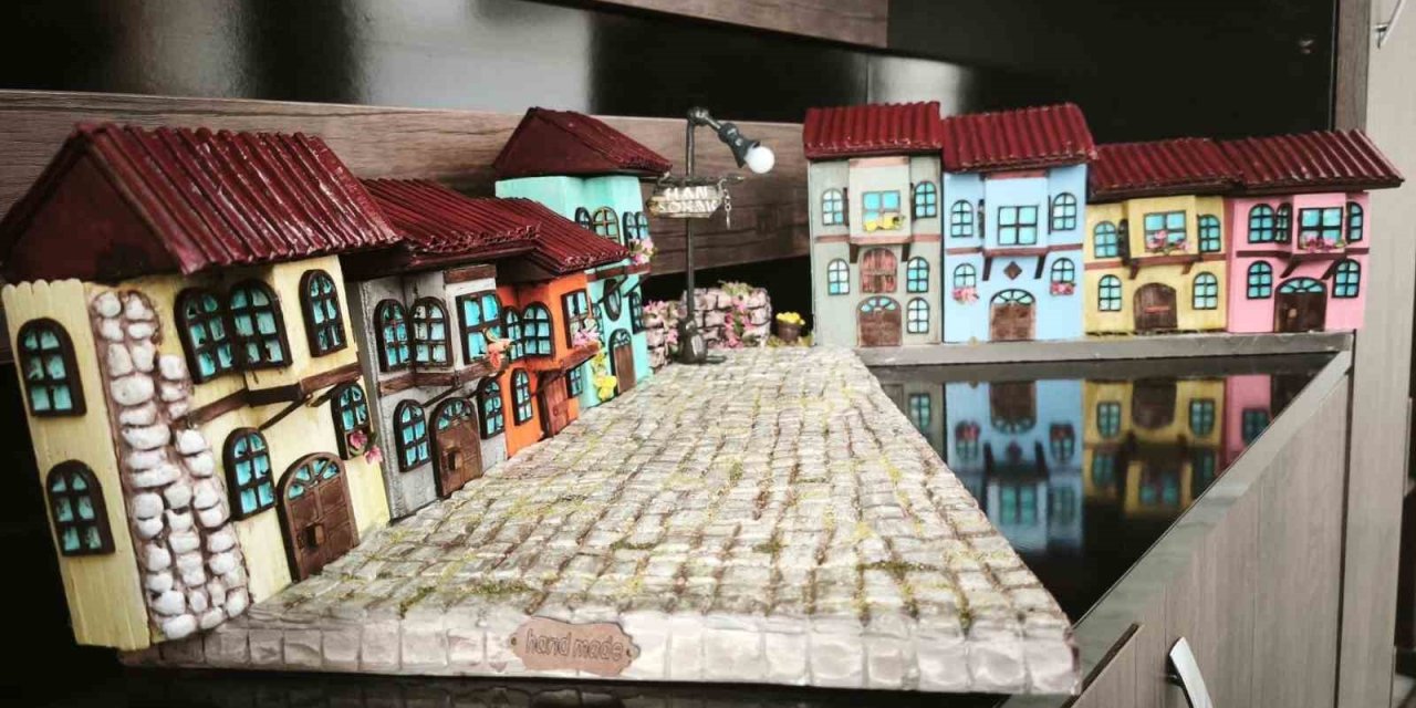 Akşehir evleri minyatür oluyor! Turizme yeni hediyelik