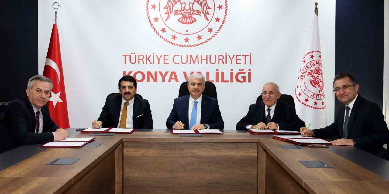 Karapınar’a yapılacak anaokulunun protokolü imzalandı