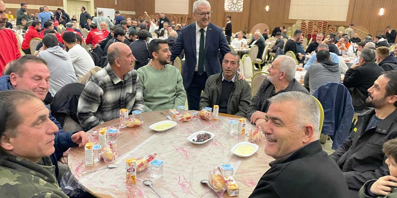 Konya’da Amatör Spor Camiası İftar Programında Buluştu