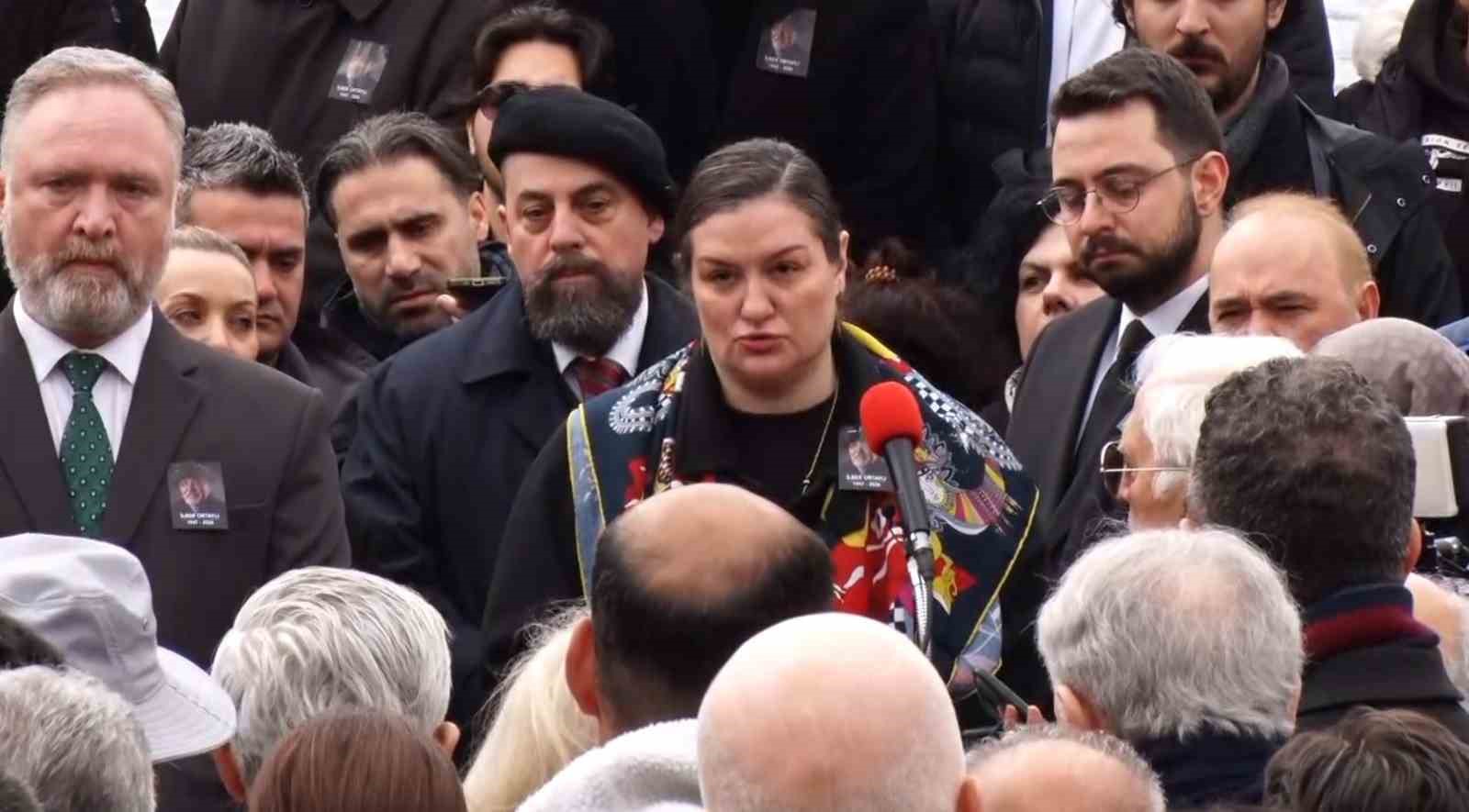 Kızından babasına acı veda