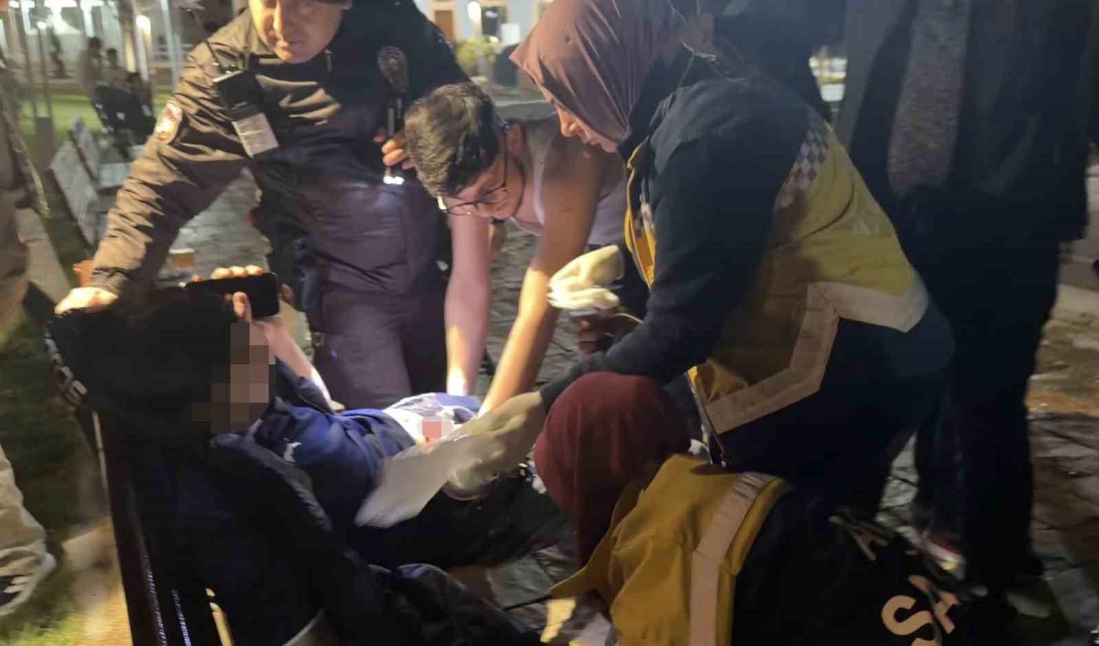 Aksaray'da olay! 17 yaşındaki genci ağır yaraladılar