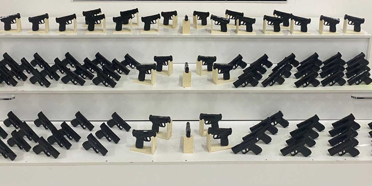 Konya'da yüzlerce silah ele geçirildi