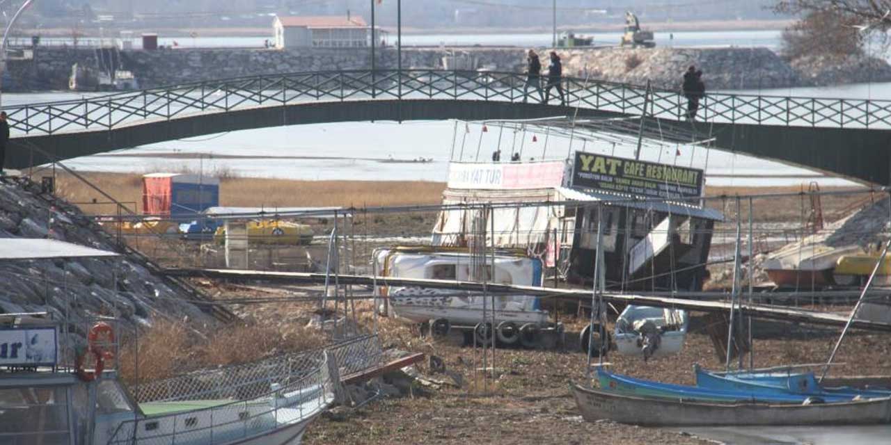 Konya'da sular yükseldi yatlar yeniden sefere başladı