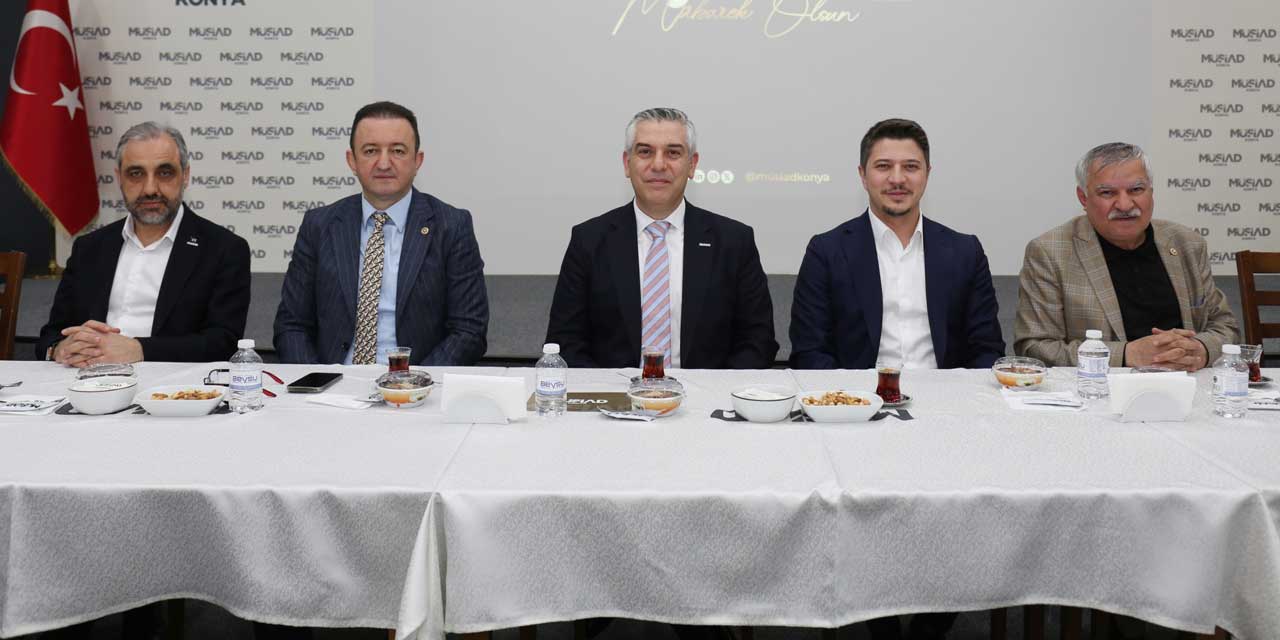 MÜSİAD Konya, İş ve Siyaset Dünyasını Bayramlaşma Programında Bir Araya Getirdi