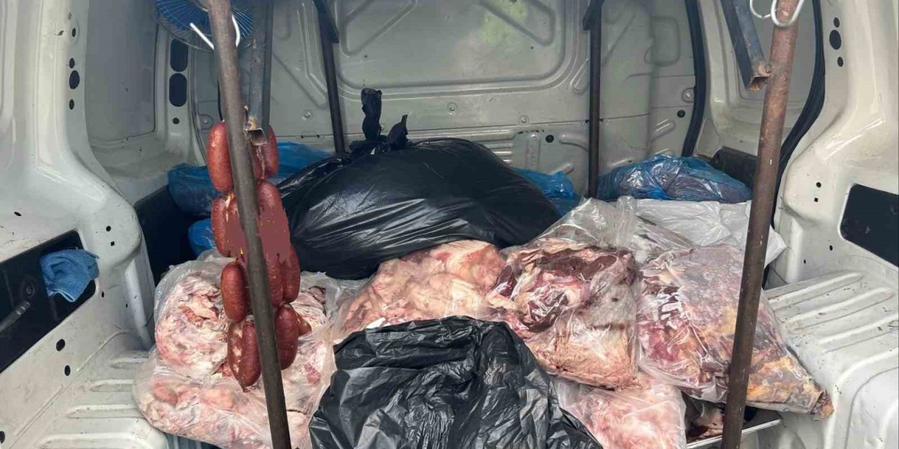 340 kilogram bozuk et imha edildi