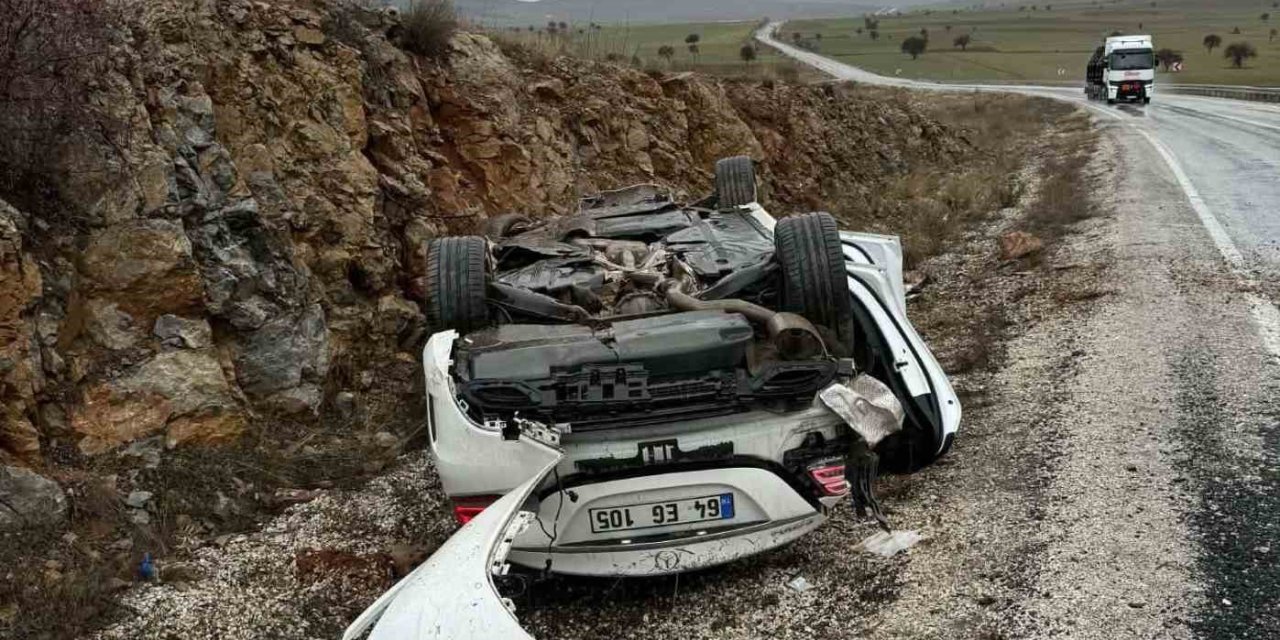 Beyşehir-Hüyük Yolunda Kaza: Yaralılar Hastaneye Kaldırıldı