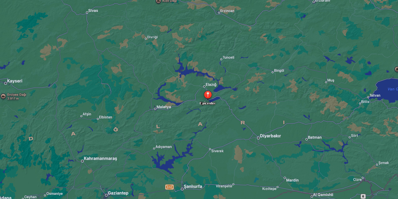 SON DAKİKA... Elazığ'da Deprem! Bölge Sallandı