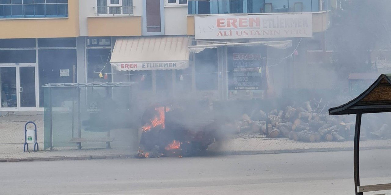 Bataryalar bomba gibi patladı! Ekmek teknesi kül oldu
