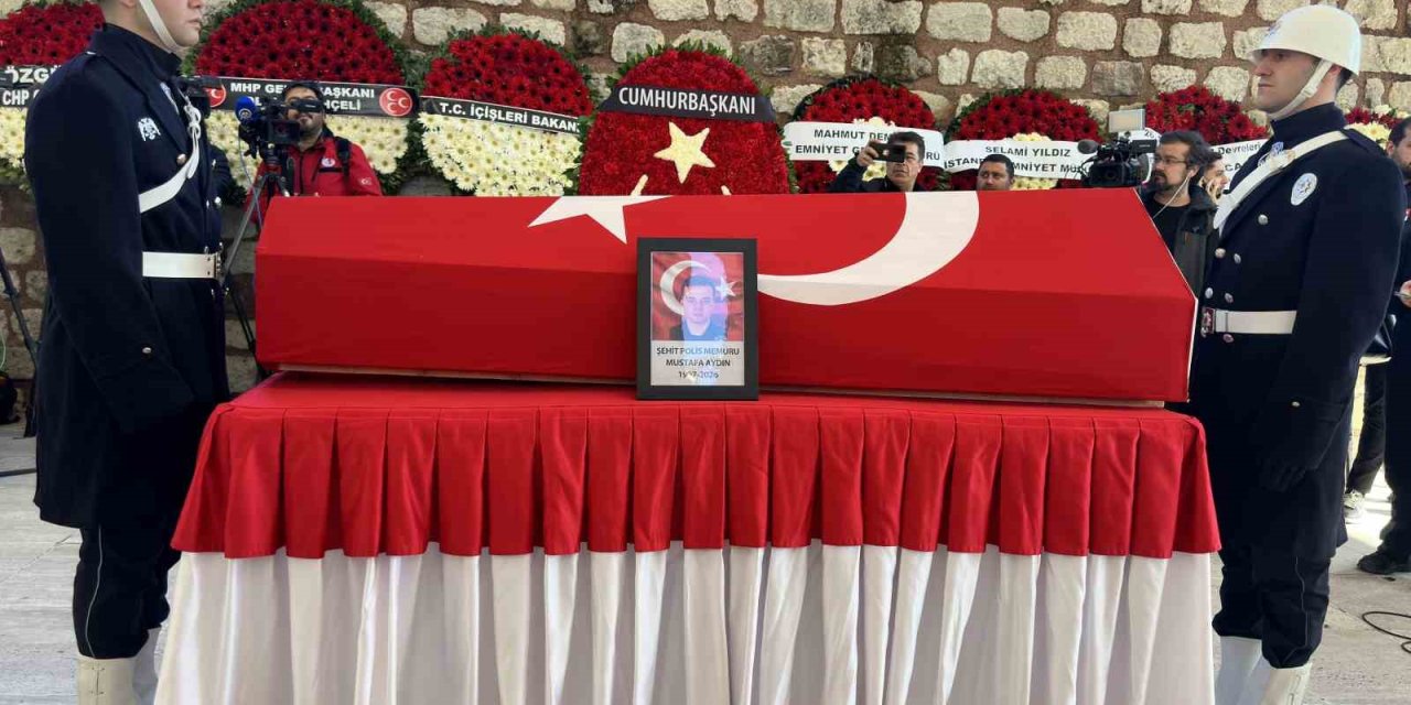 Şehit Polis Mustafa Aydın Son Yolculuğuna Uğurlandı