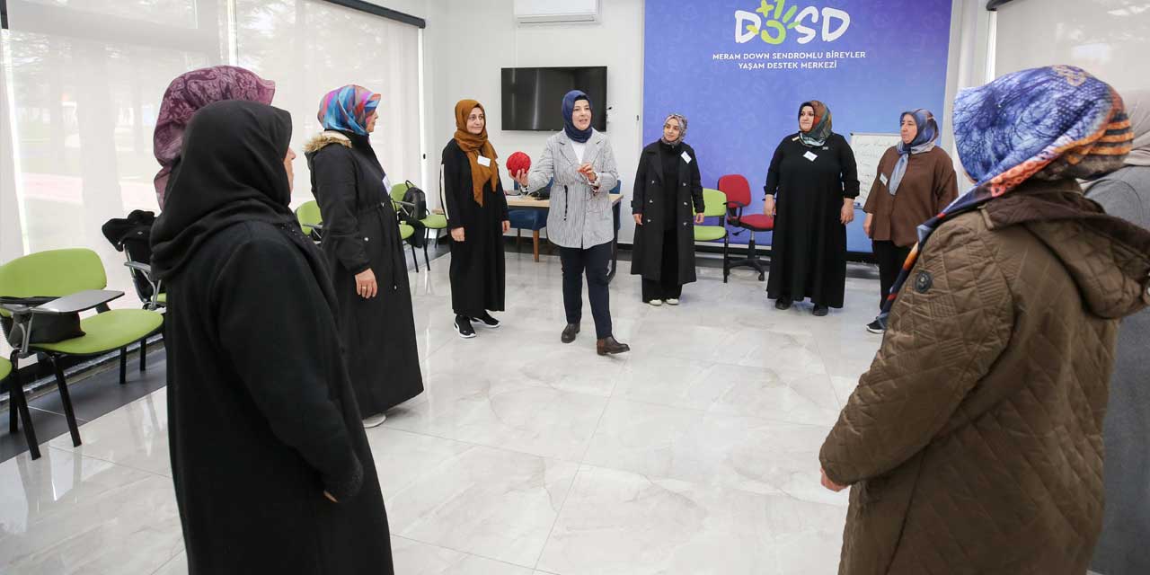 DOSD Meram’dan Annelerin Yüreğine Dokunan Destek