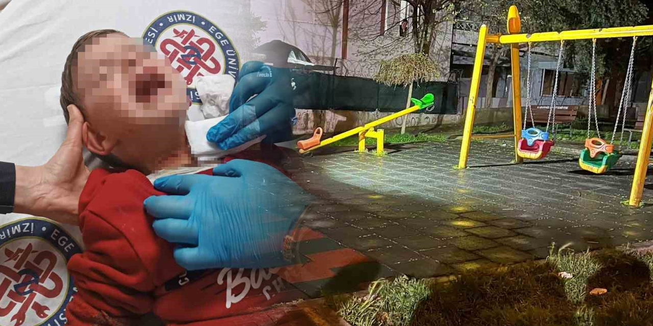 İzmir'de 2 yaşındaki çocuğu hedef seçti