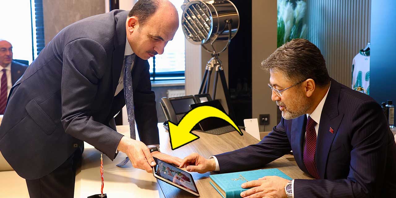 Konya'ya gelen Bakan Yumaklı'nın balkonu bostan olacak