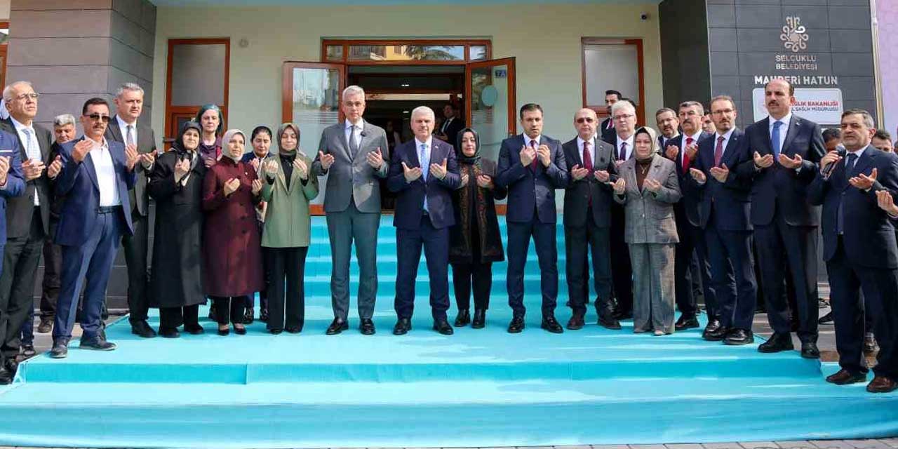 Selçuklu’da Sağlık Devrimi: Bakan Memişoğlu İki Dev Tesisin Açılışını Yaptı
