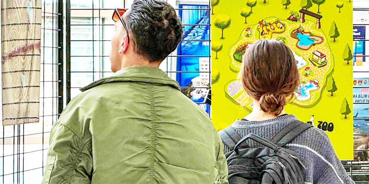 Vahşi Doğa Kampüste! Grafik Öğrencilerinden Tematik Şov!