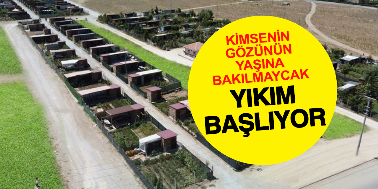 Konya'da Kriterlere Uymayan Yapılar Yıkılacak!