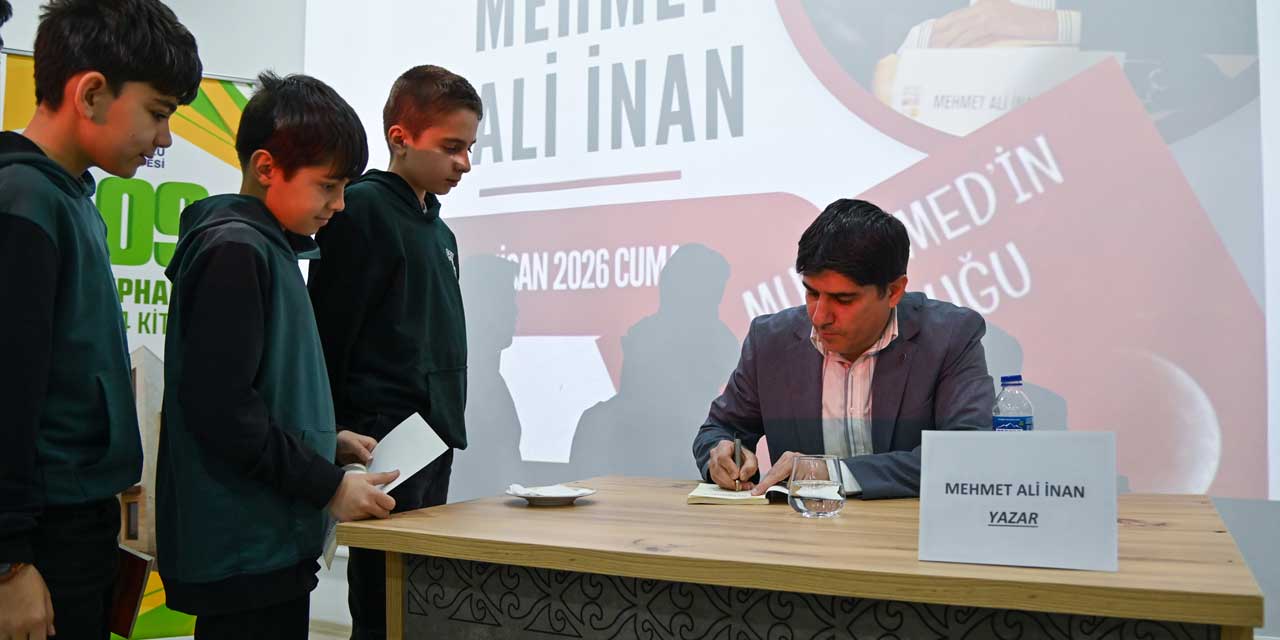Selçuklu’da Okur-Yazar Buluşmaları: Konuk Mehmet Ali İnan