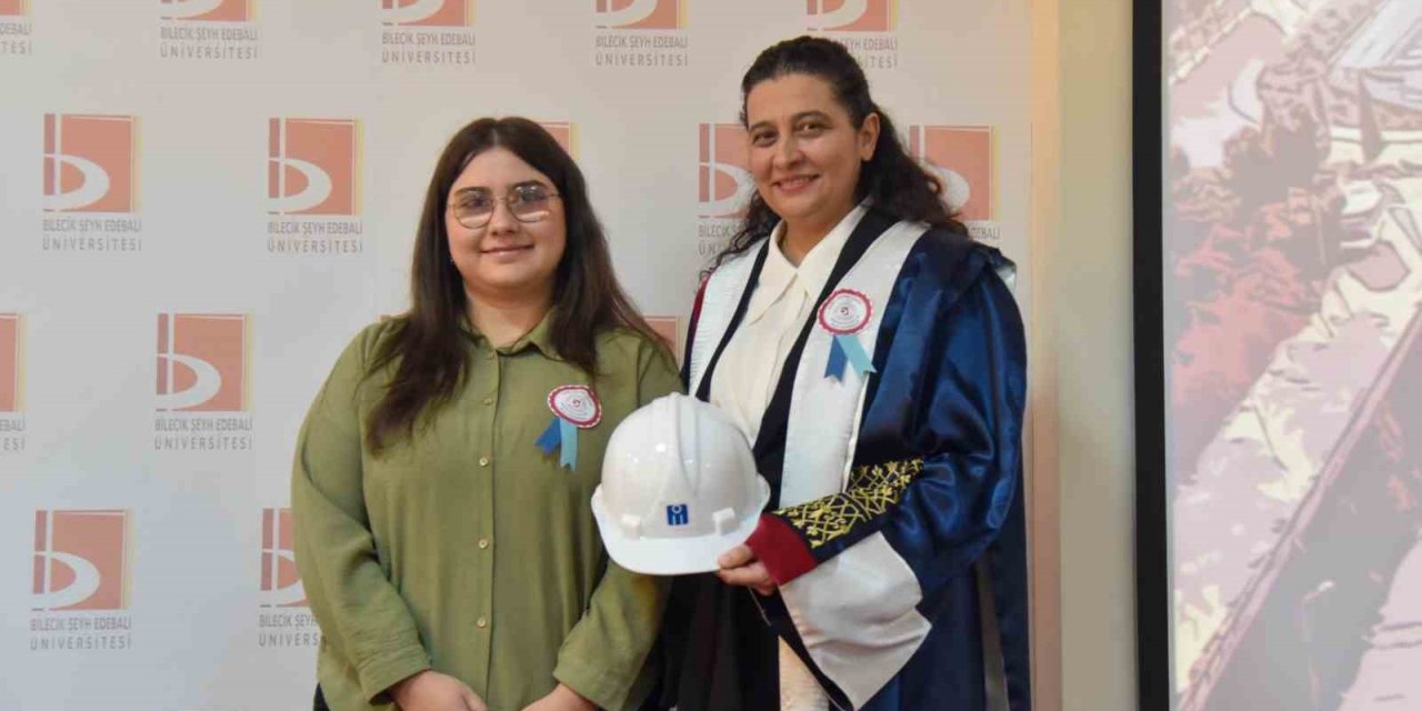 Geleceğin mühendisleri ilk baretlerini taktı