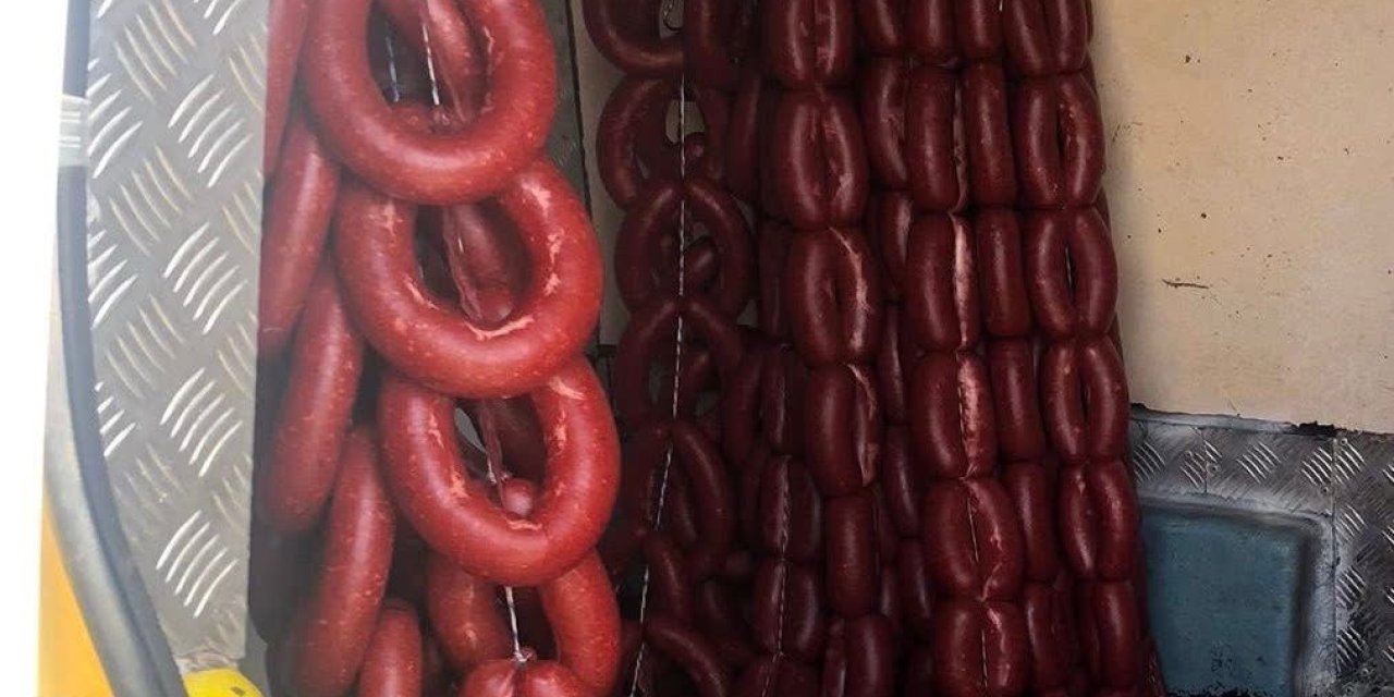 Kaçak Sucuklara Jandarma Freni!