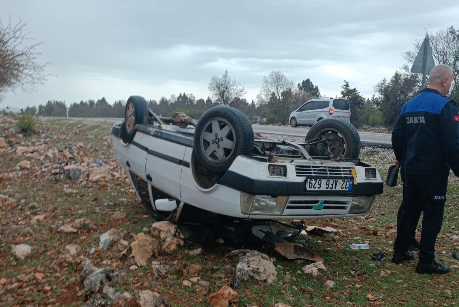 Emektar TOFAŞ sürücüsünü kurtardı