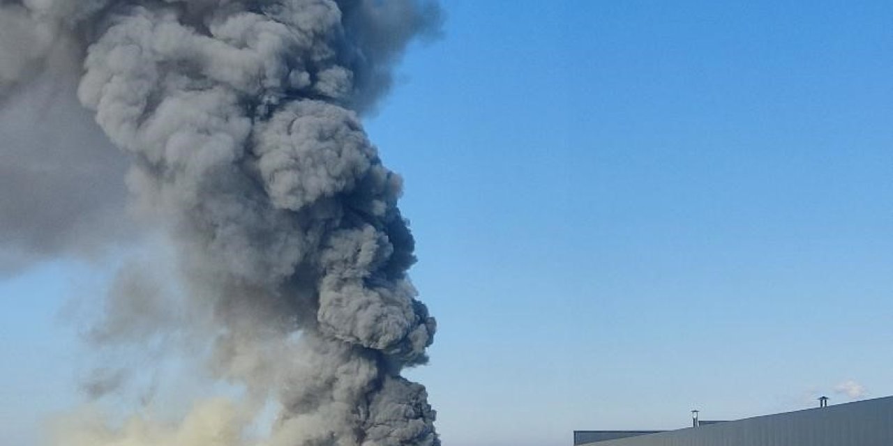 Ankara’da boya fabrikasındaki yangın kontrol altına alındı