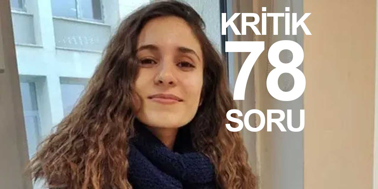 Gülistan Doku davasında 78 kritik soru