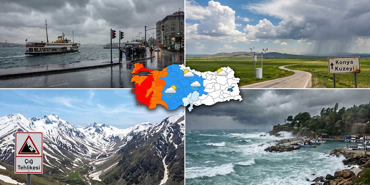 Konya'da Bahar Havası ve Yerel Yağış: Meteoroloji'den Yeni Uyarı!