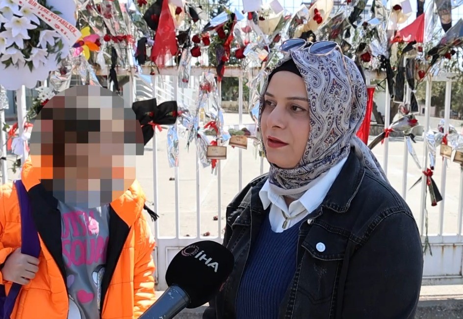 Saldırıdan sağ kurtuldu okula eşyalarını almaya gitti