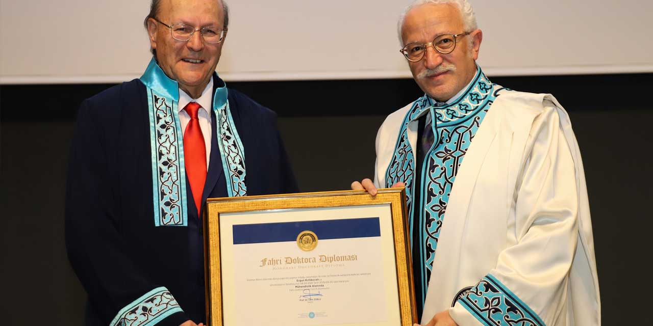 Stealth Teknolojisinin Mimarı Ergün Kırlıkovalı’ya NEÜ’den Fahri Doktora