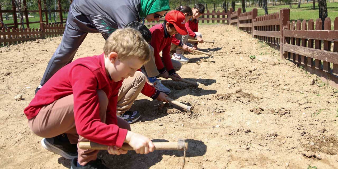 Meram'ın Küçük Çiftçileri İş Başında: Doğa Okulu'nda Büyük Final!
