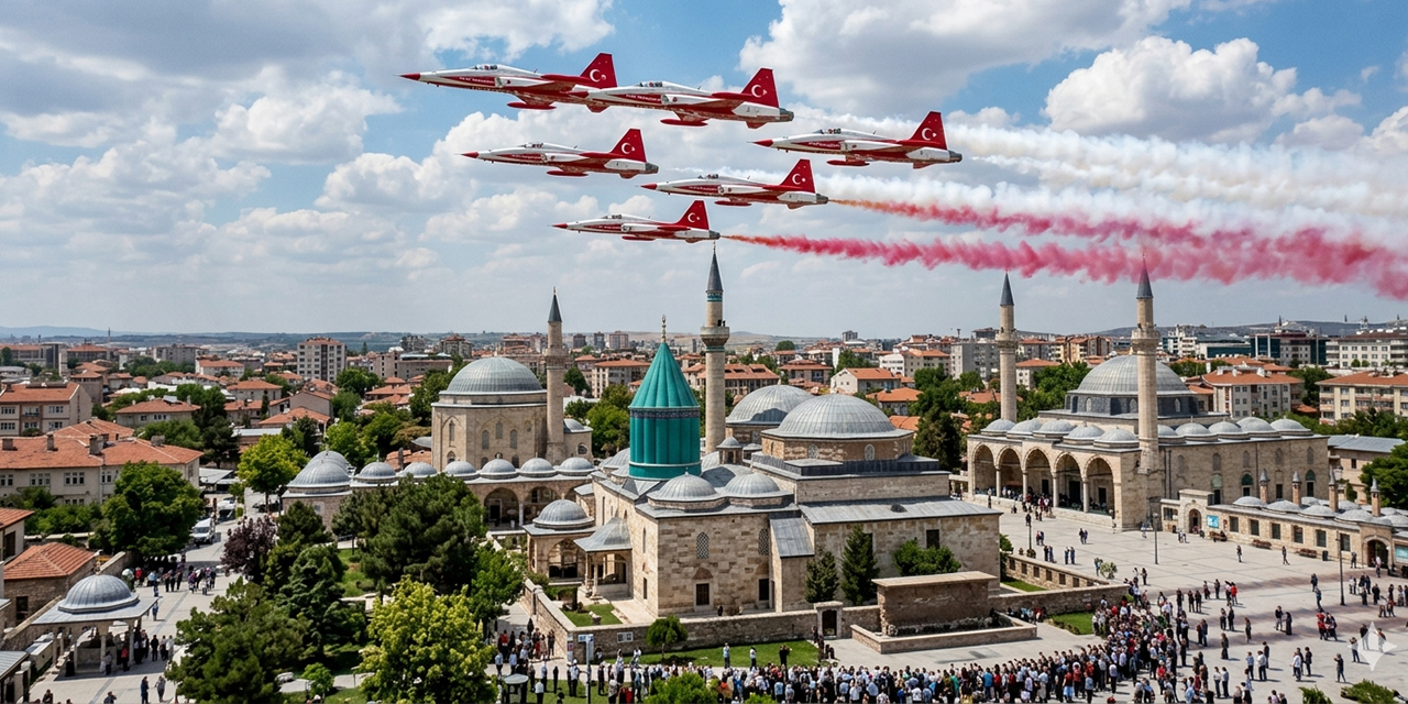 Konyalılar Dikkat! Türk Yıldızları Prova Yapacak, Şehirde Jet Sesi Yankılanacak