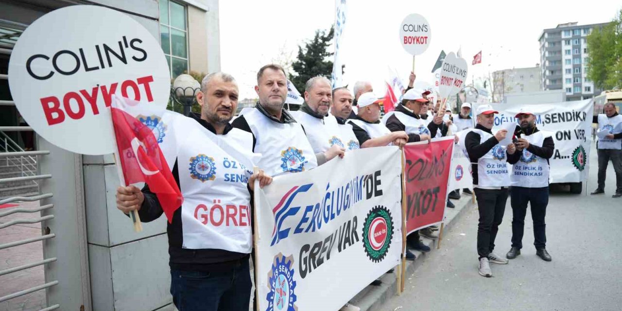 Colins Fabrikasında Grev Kararı: İşçiler Üretimi Durdurdu!