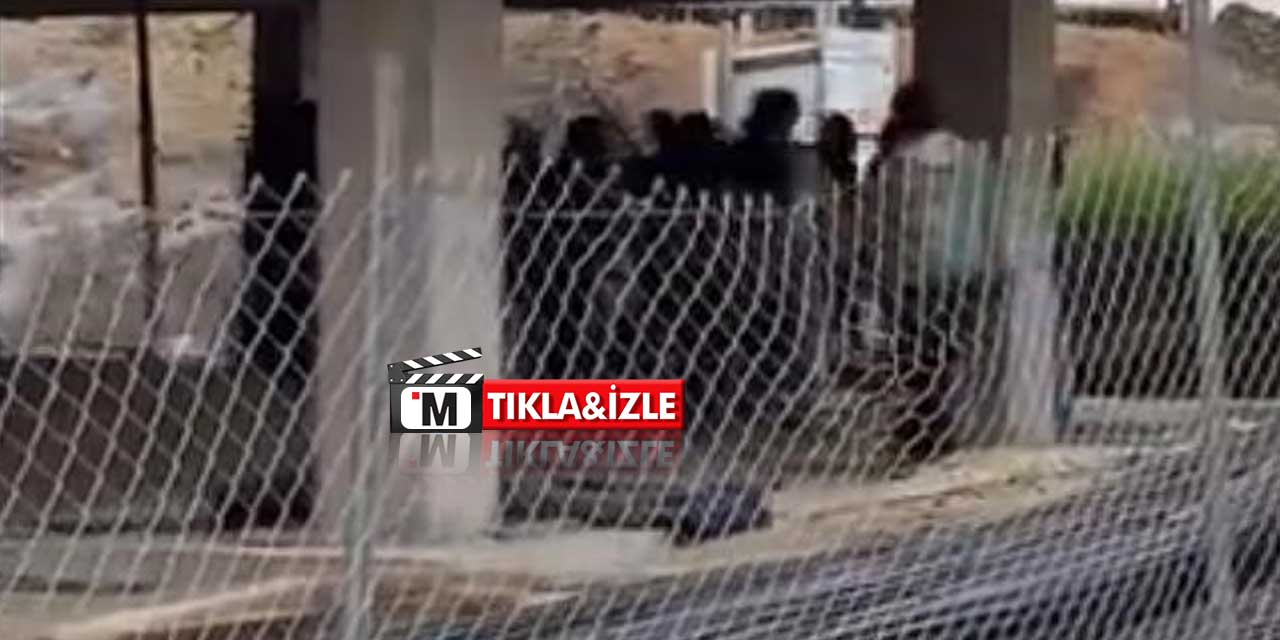 VİDEO: İnşaatta Taşlı Sopalı Kavga