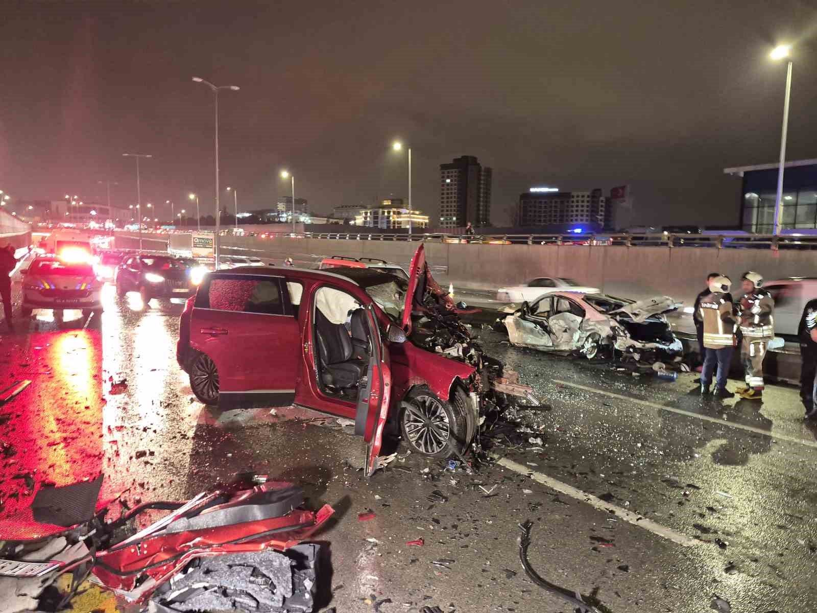 Yok böyle şiddet! Ankara'da Togg bu hale geldi