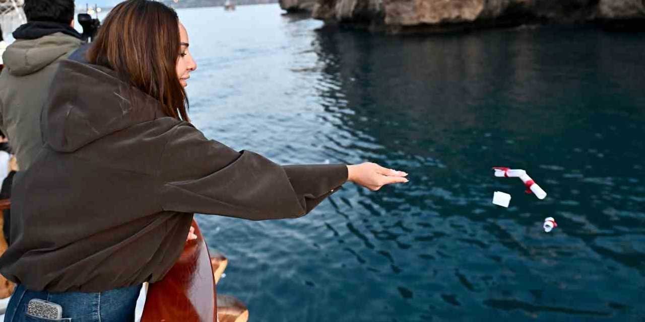 Antalya'da Şafak Vakti Sıra Dışı Manzara