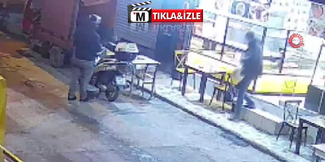 Sandalyede asılı olan çantayı böyle çaldı