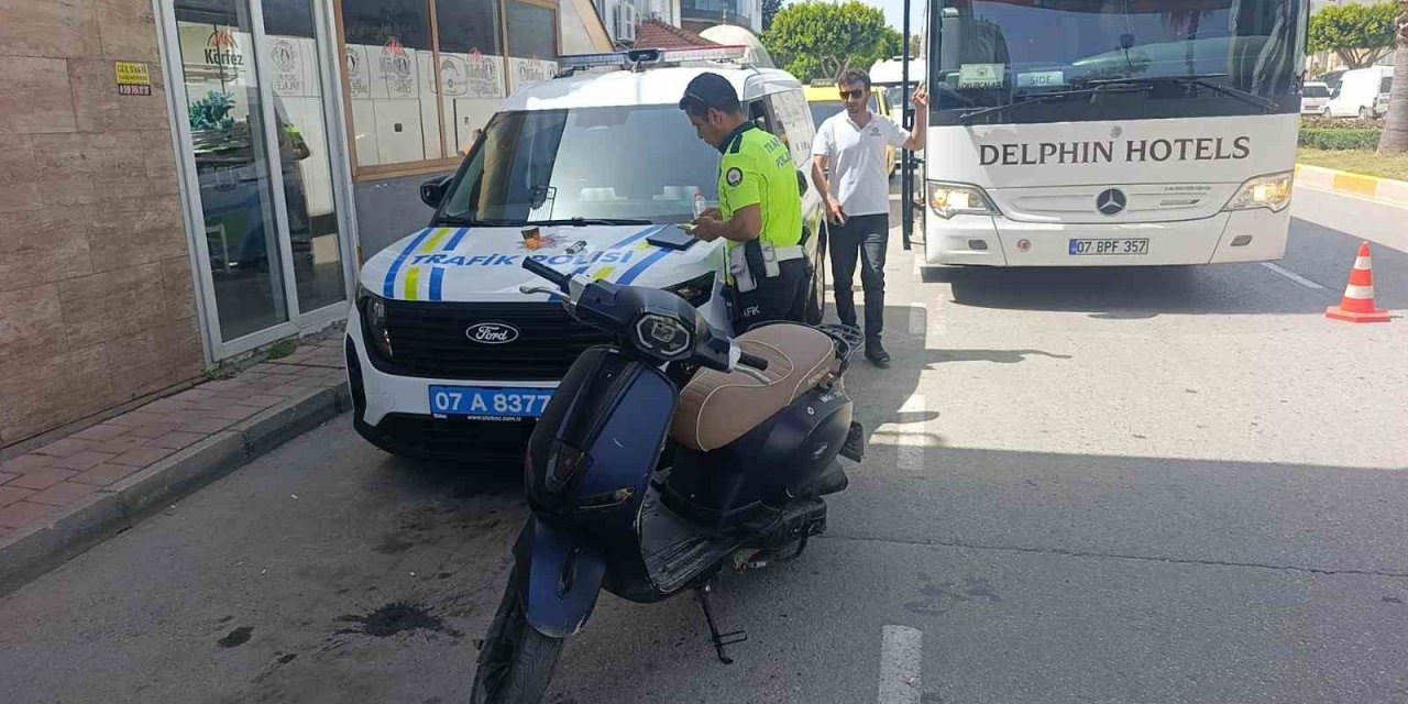 Polisi görünce ters yönden kaçtı, cezadan kaçamadı