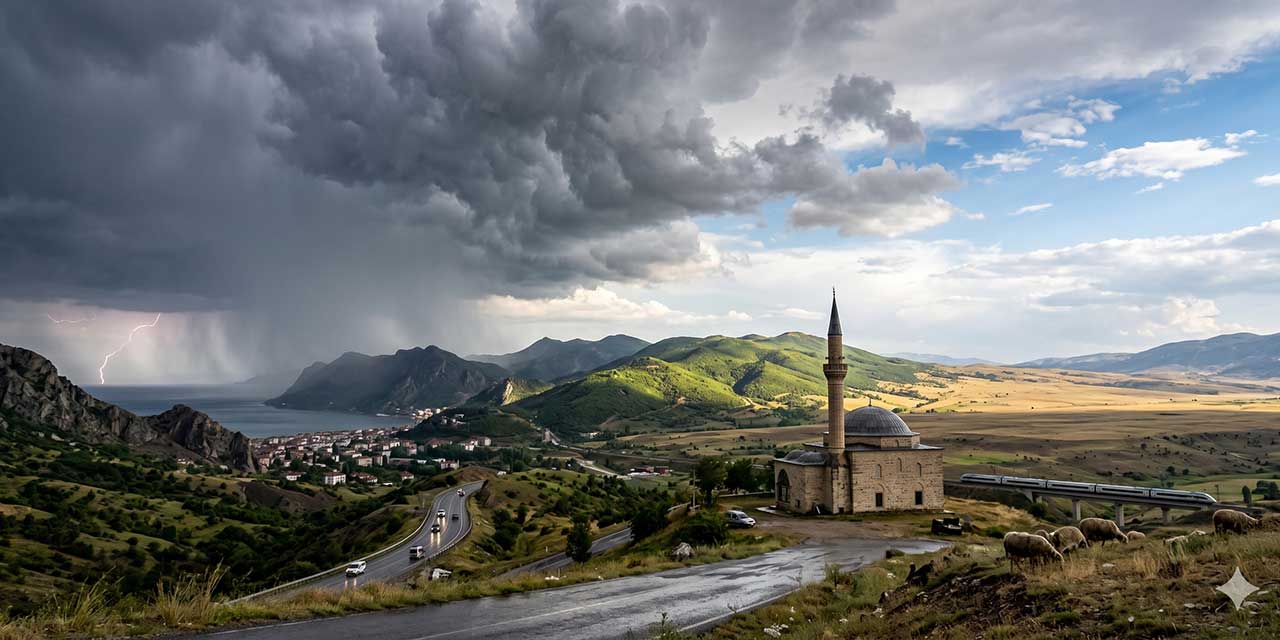 Konya’da Bahar Güneşi, Doğuda Sağanak Mesaisi!